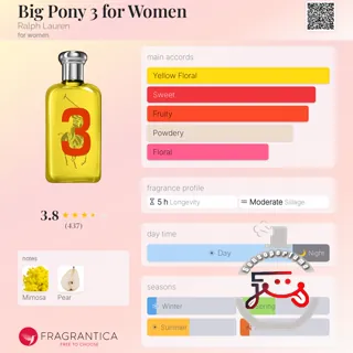 Big Pony 3 for Women Ralph Lauren